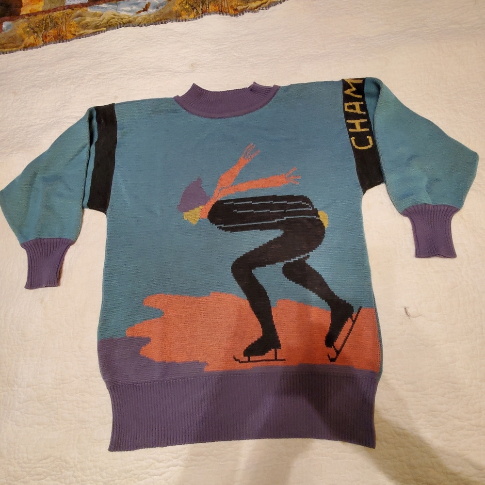 Mondi sweater, size 38, blue